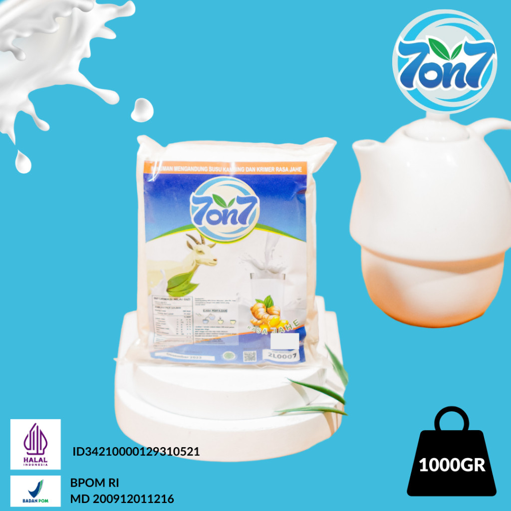 

Susu Kambing Etawa Bubuk Halal BPOM Rasa Jahe 1000gr