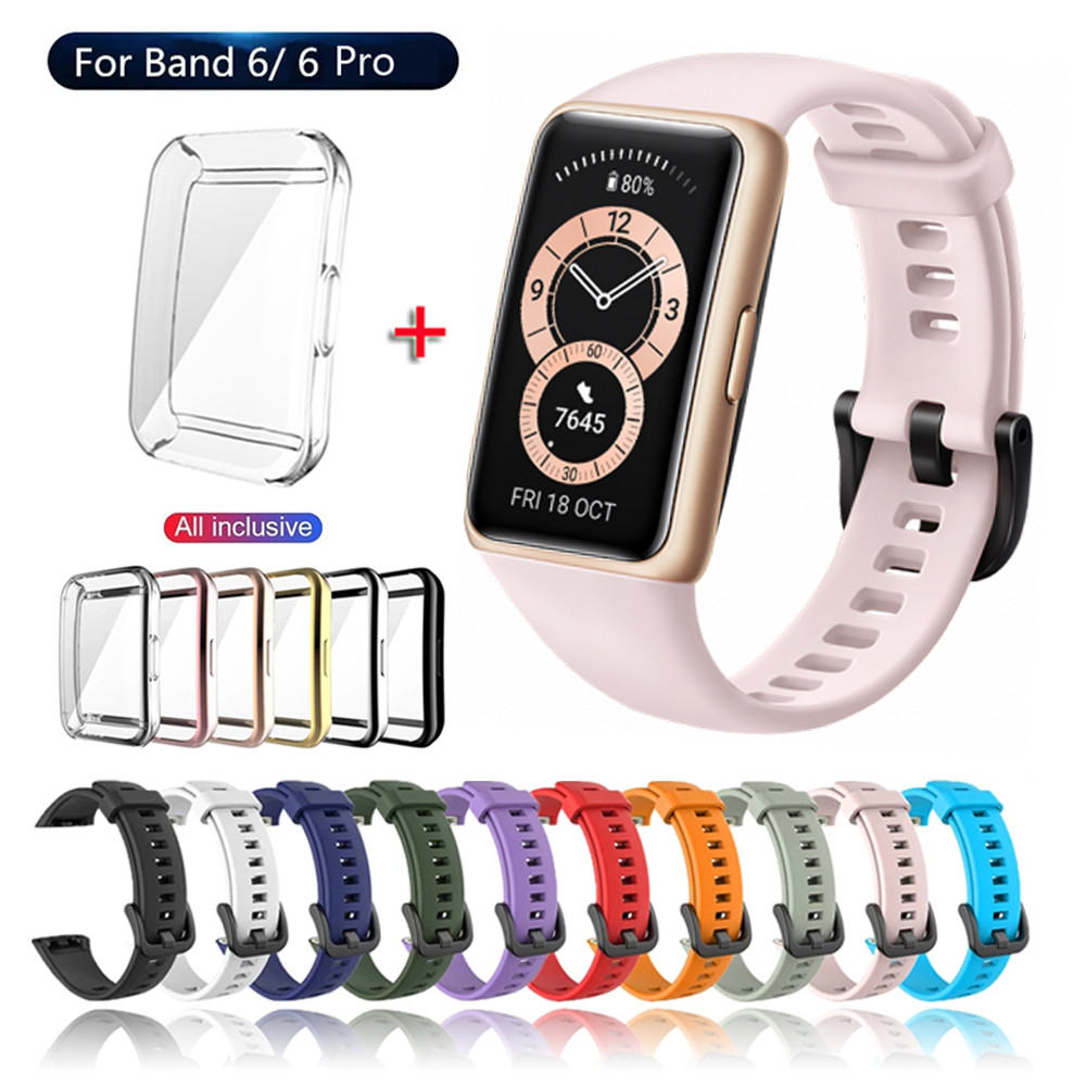 Replacement Strap For Huawei Band 6 Strap Silicone Watch Strap For Honor Band 6 Huawei Band 6 Pro St