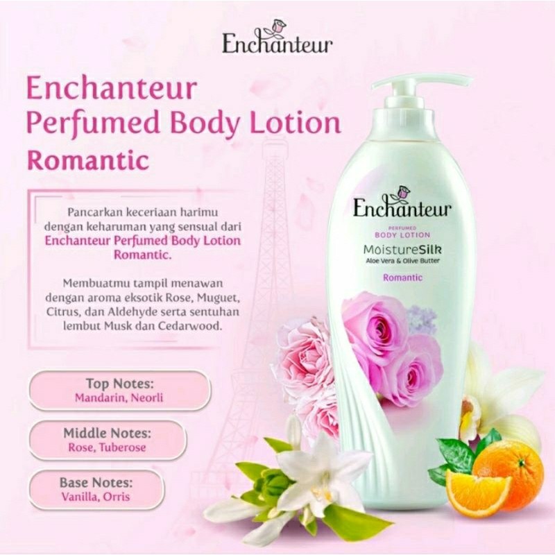 ENCHANTEUR PERFUMED BODY LOTION 400ML