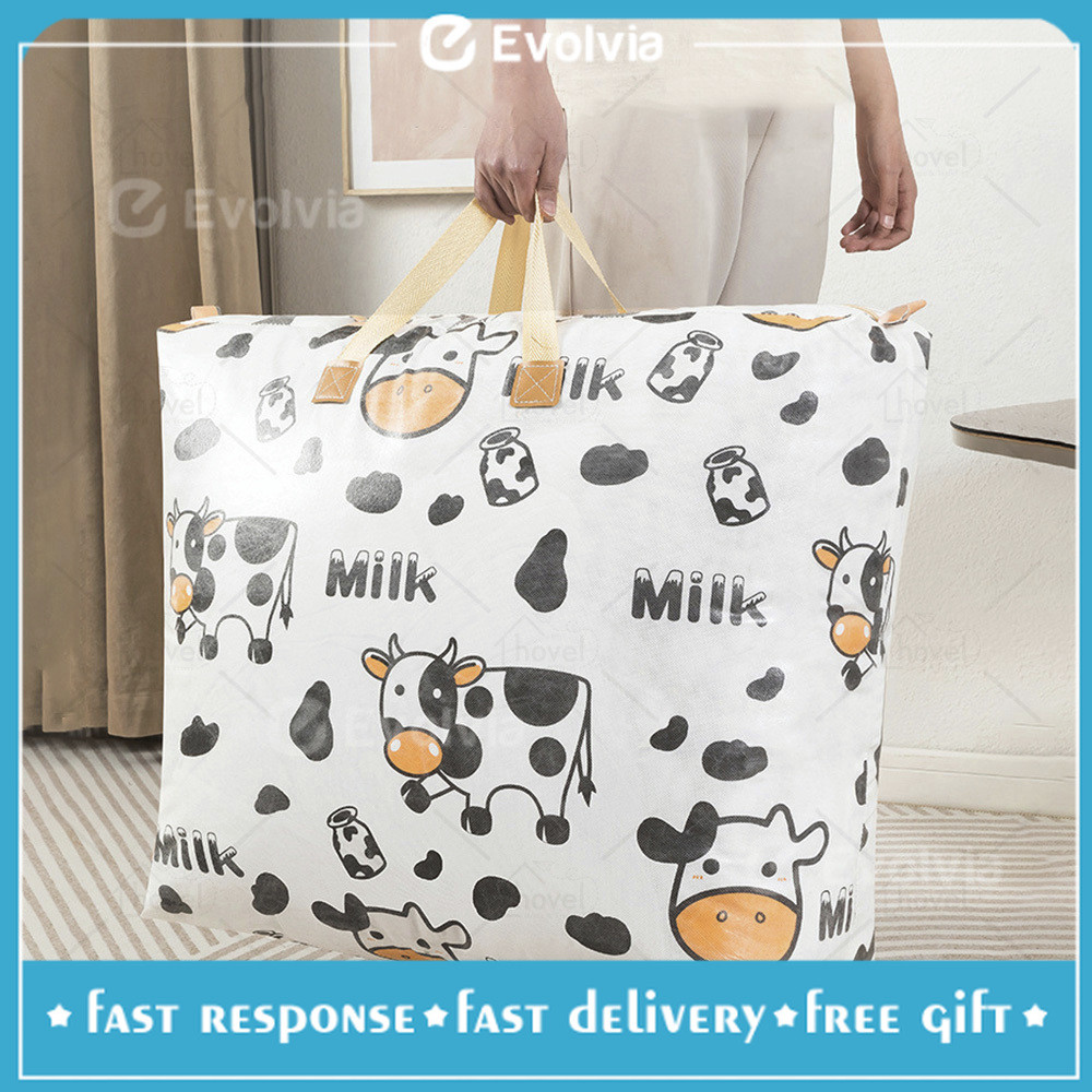 Tas Mudik Jumbo Travel Bag Besar Motif Bagus Tempat Penyimpanan Baju Selimut Waterproof - Evolvia