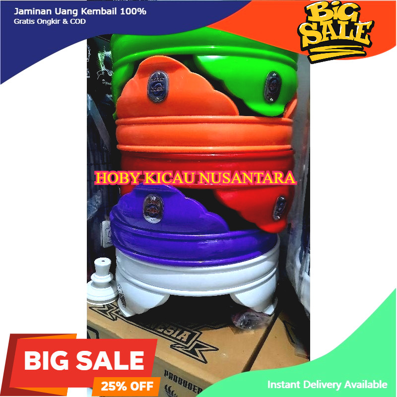 TeBok Love Bird PVC Ebod Jaya Warna//Aksesoris