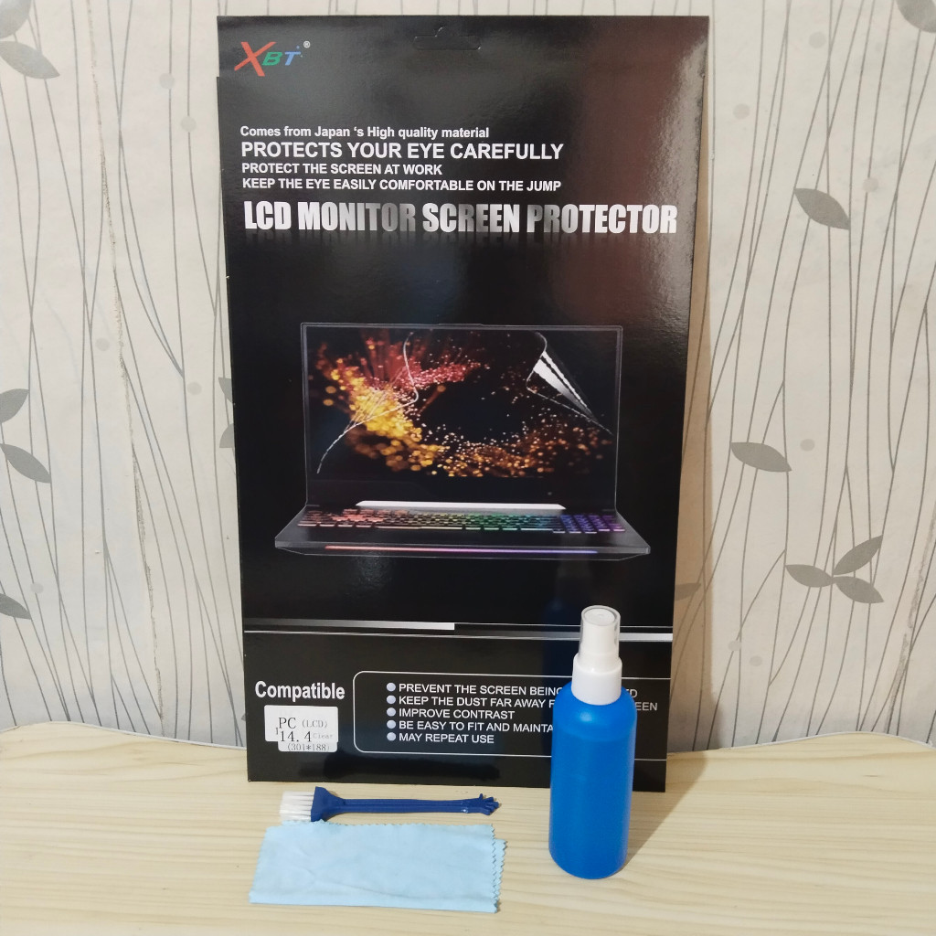 SCREEN PROTECTOR LAPTOP 14.4 INCH ANTI GORES NOTEBOOK 14.4 INCH 16:10 (P:301mm x T:188mm)