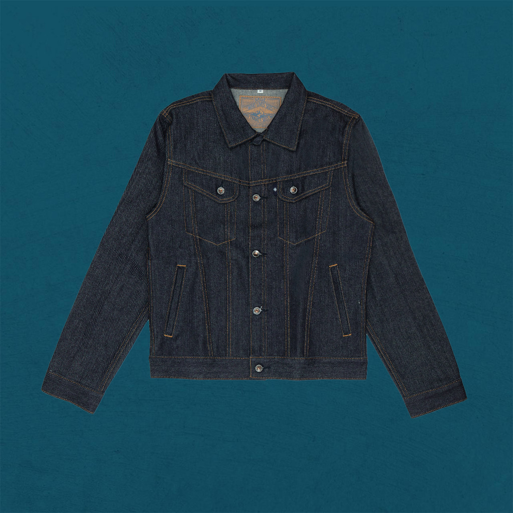 Sage Denim Loader Type III 14oz Deep Indigo Denim Jacket Denim Jacket