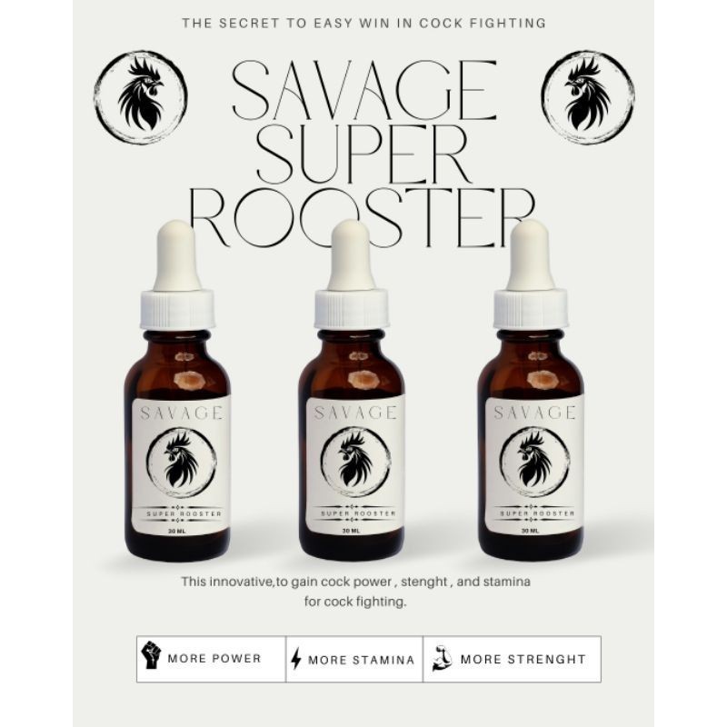 SAVAGE SUPER ROASTER Super cock Doping Ayam Aduan Zuperhero, Doping Ayam Aduan Terbaik, Doping Ayam 