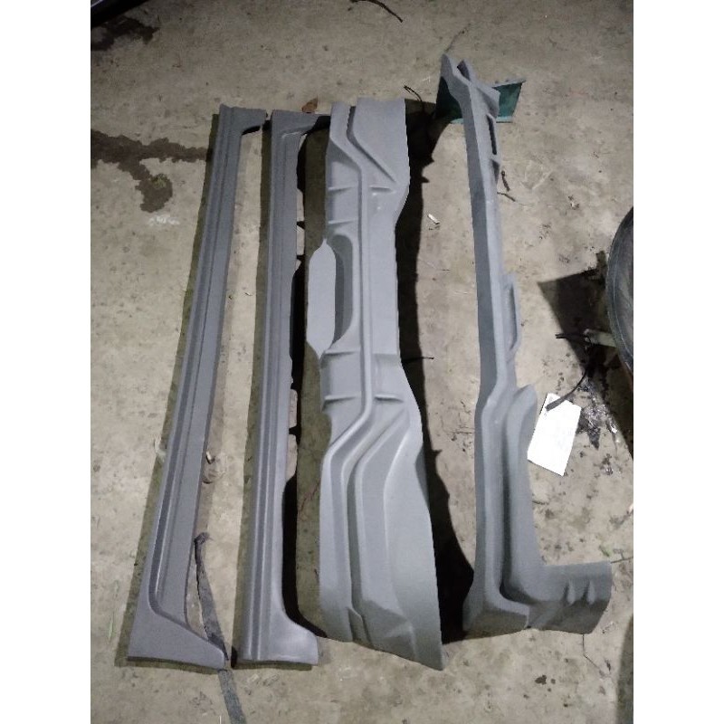 Bodykit All New Brio Grade-A  Lentur-Tebal-Kuat