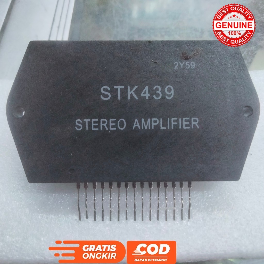 TRANSISTOR IC STK 439 STEREO AMPLIFIER STK439