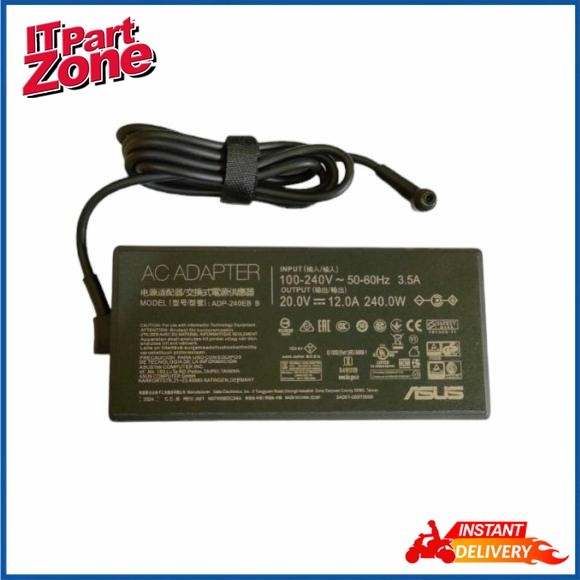 Adaptor Charger Laptop Asus ROG 20V 12A 240 Watt (6.0*3.7)