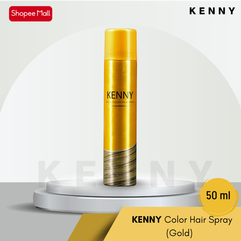 Kenny Hair Color Spray Gold 50ml