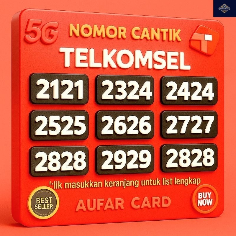 Nomer cantik Telkomsel Simpati 4G LTE ABAB CDCD 2121 2323 2424 2525 2626 2727 2828 2929