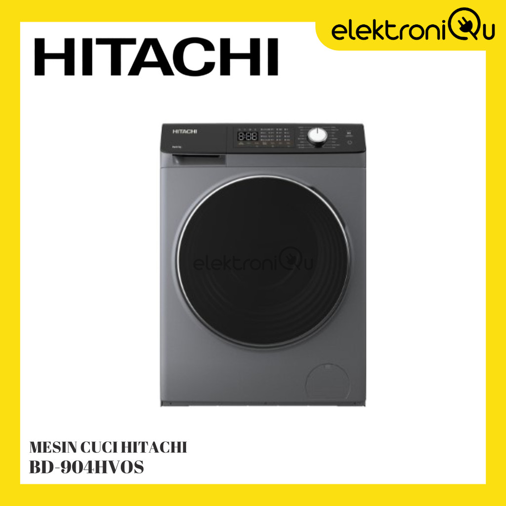 MESIN CUCI HITACHI BD-904HVOS FRONT LOADING 9 KG