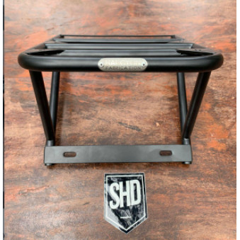 RACK BELAKANG BACK RACK HITAM PORTADOR HALCYON VESPA PX DAN EXCEL