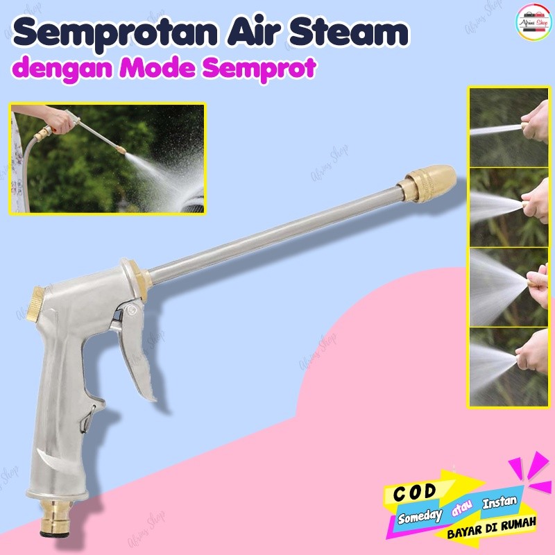Steam Semprotan Air Cuci Motor Mobil Water Gun