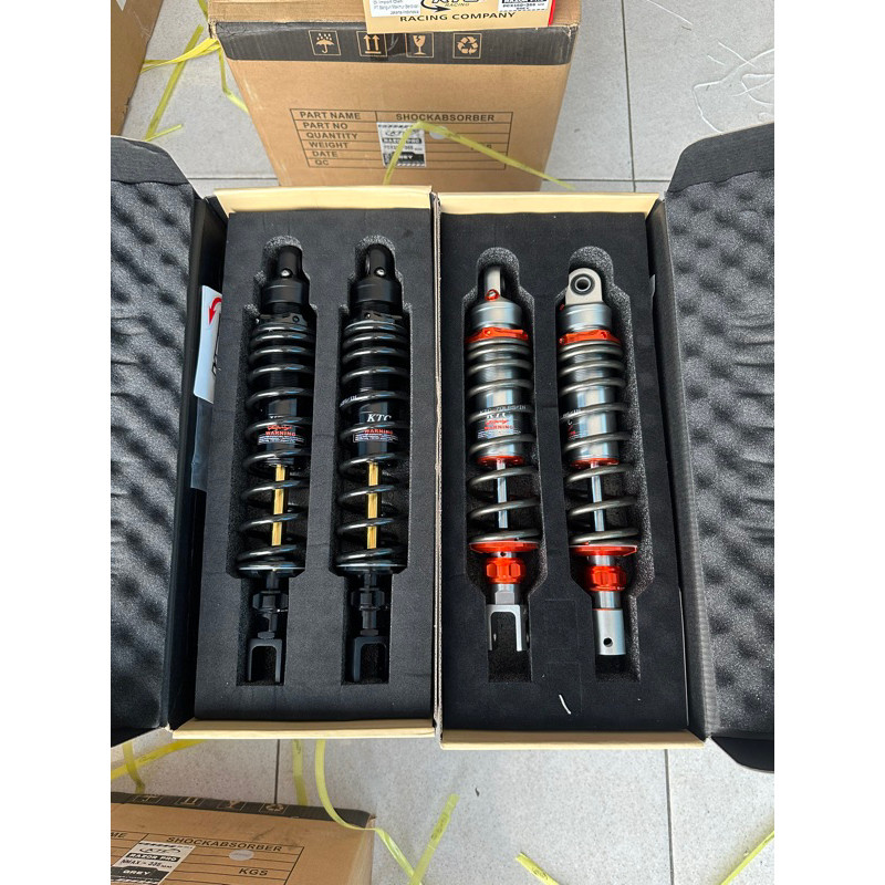 [REVERY] skok KTC non tabung klik rebound RAZOR PRO nmax old new aerox pcx 150 160 warna titanium, b