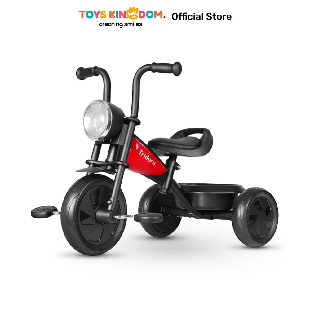 Toys Kingdom Qplay Triduro Sepeda Anak - Merah Kids Bicycle Sepeda Roda 3 Peralatan Olahraga Childre