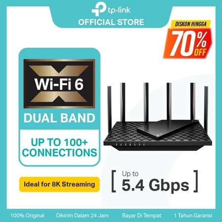 TP-Link Archer AX72 AX5400 Dual-Band Gigabit Wi-Fi 6 Router