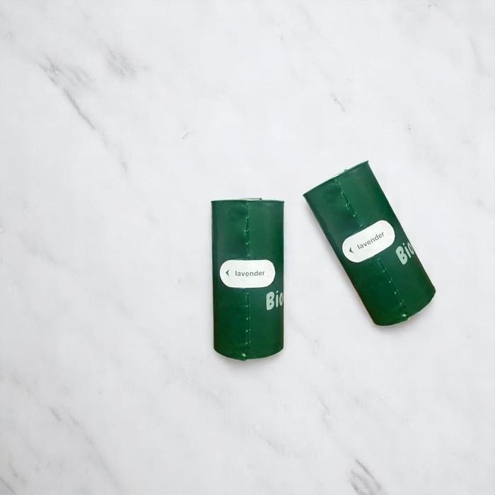 BigPaw Poop Bag Thick Tebal Lavender Scent 270 pcs | 18 roll | 270 pcs | Anabul Poop Bag | Plastik D