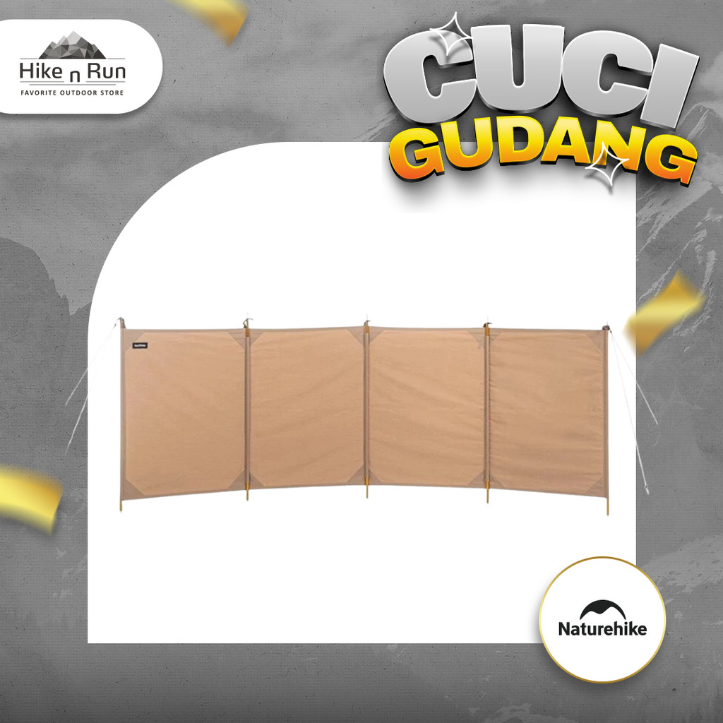 Naturehike NH20TM088 Penahan Angin Outdoor Beach Windscreen