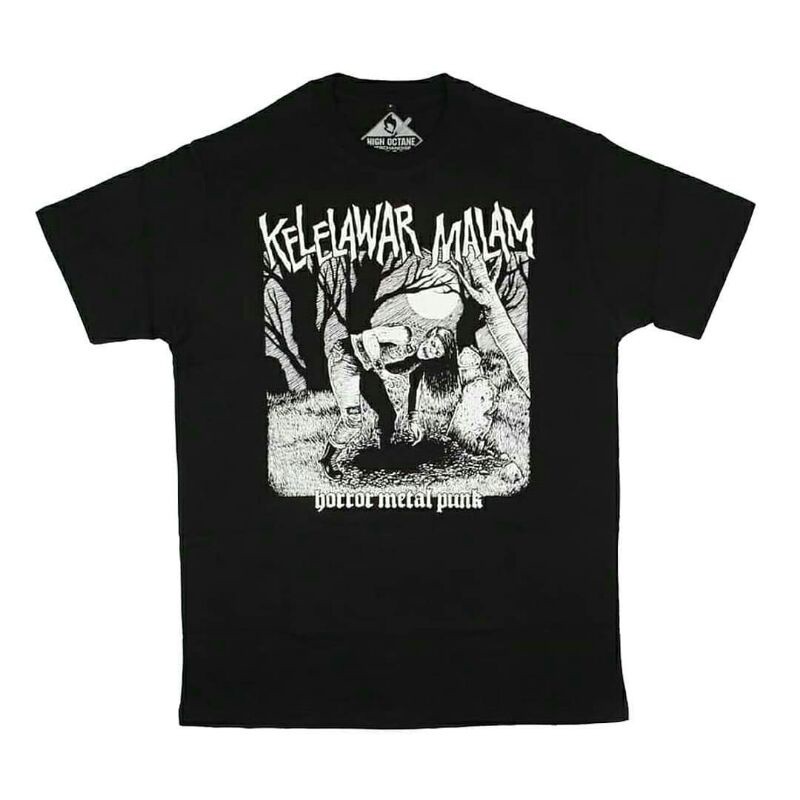 Kelelawar Malam - T-Shirt Horror Metal Punk / Suzanna Bloody Gore / Kaos Band