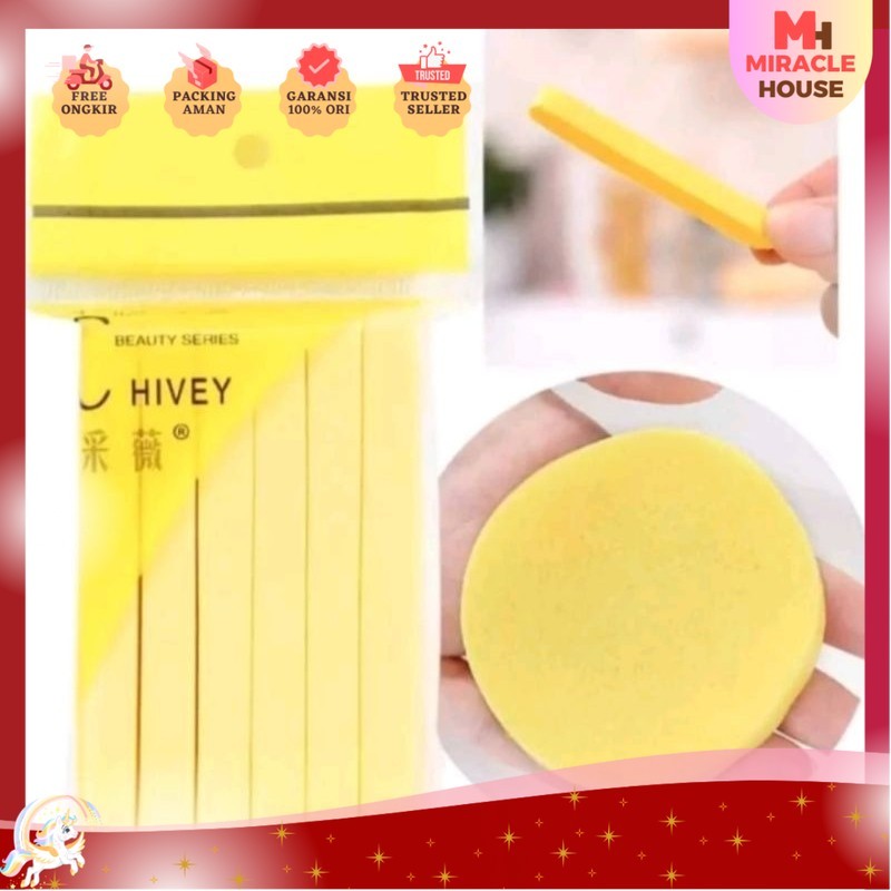 Spons Kentang/ Facial sponge / sponge kentang /spon kentang / sponge stik / Lembut, Aman untuk Wajah