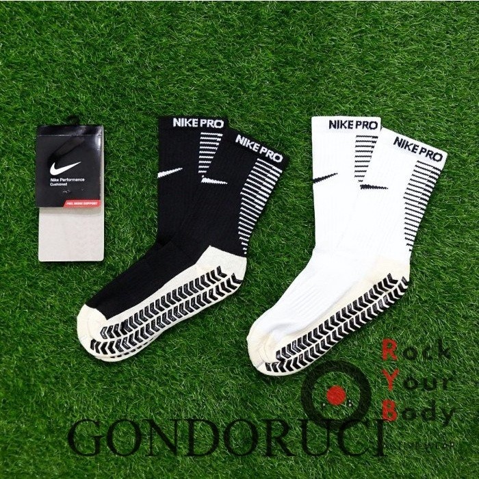 [  LUCIAMO ]  Kaos Kaki Futsal Anti Slip NIKE ARROW GRIP original / kaos kaki bola / kaos kaki socce