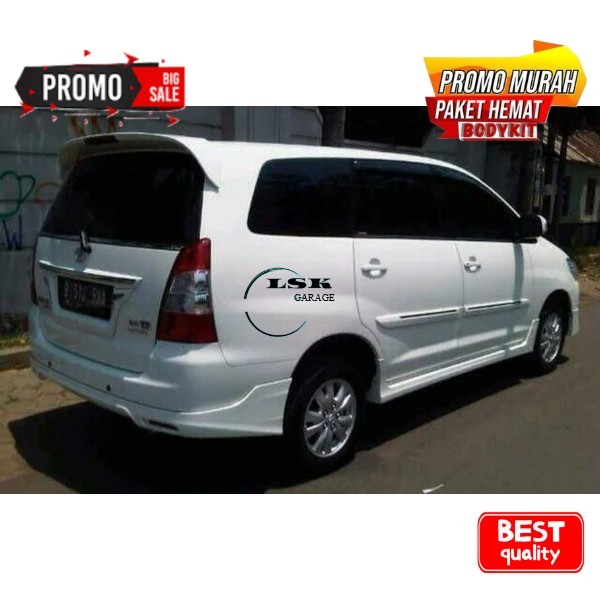 bodykit belakang grand Innova luxury 2011-2013 bemper