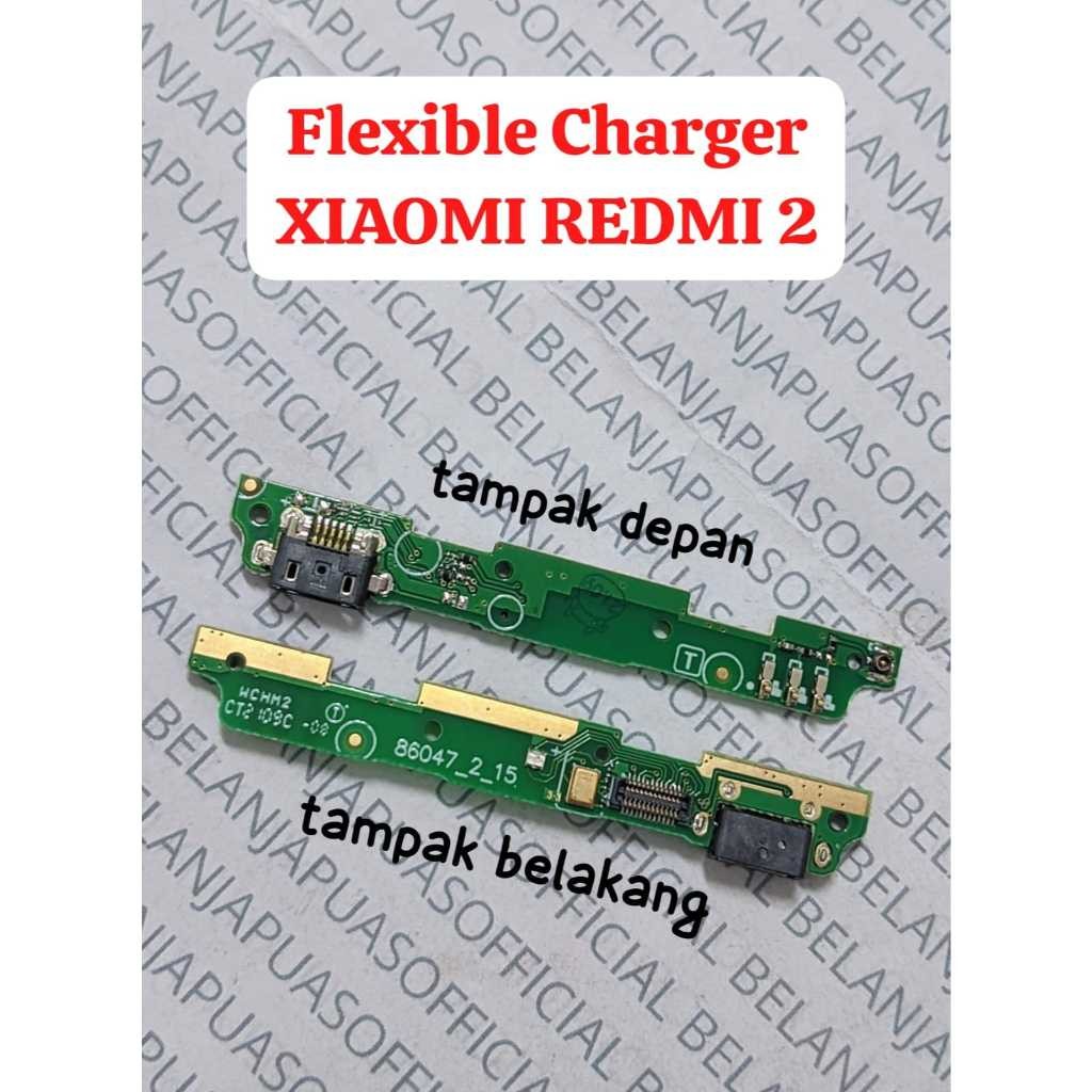 Flexible Flexibel Fleksibel Papan PCB Conector Konektor Charger Cas TC XIAOMI REDMI 2 / 2S / 2 PRIME