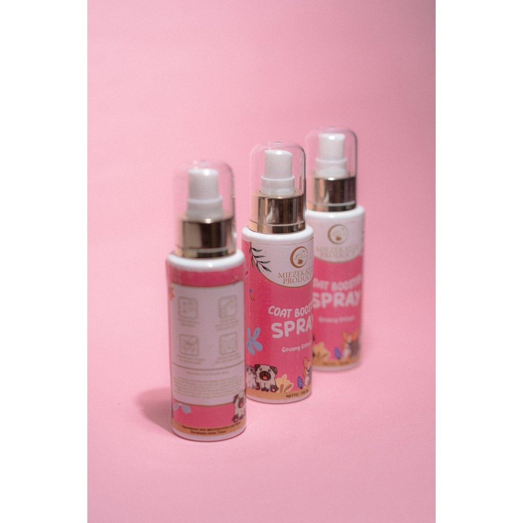COAT BOOSTER SPRAY MIEZEKATZE ( VITAMIN BULU & PENGUAT BULU KUCING )