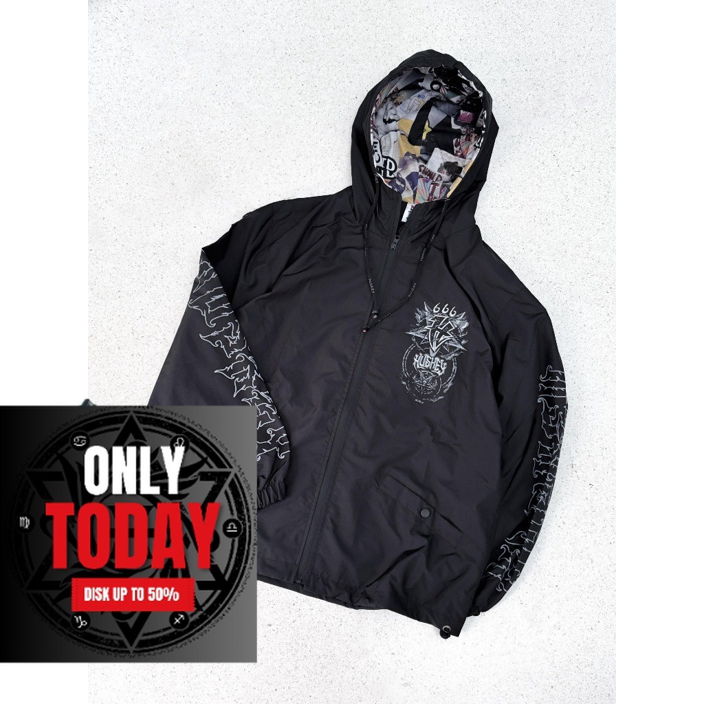 Huskey Clothing - jaket parasut - Pinwheel - huskey bali