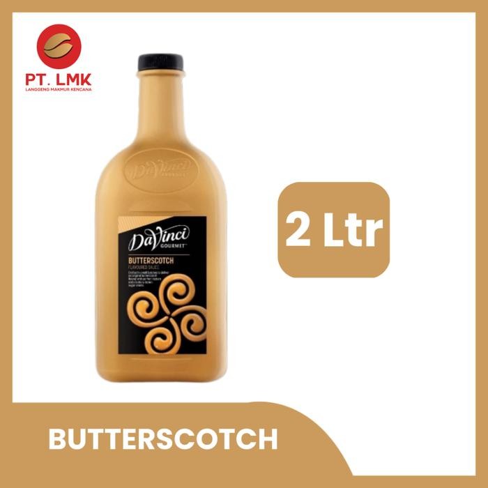 [SIMARI] Davinci Special Gourmet Sauce 2 L untuk minuman manis Sweet Gluten Spicy - Butterscotch