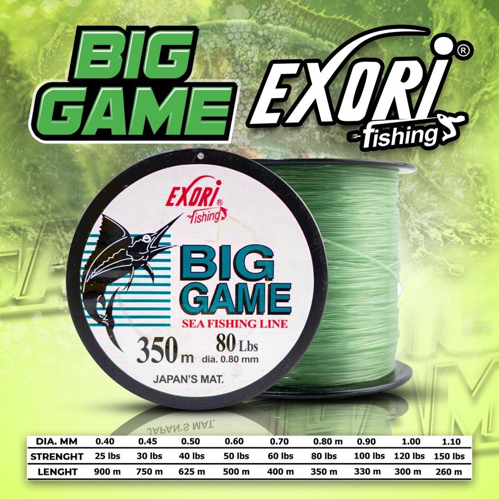 SENAR PANCING EXORI BIG GAME 25-150 LBS