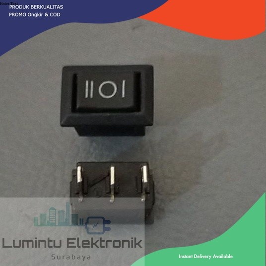 Saklar mini on-off-on