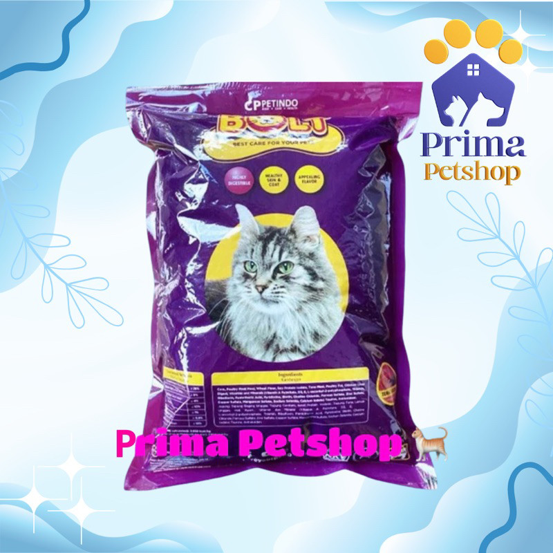 BOLT PAKAN KUCING  / BOLT CAT FOOD RASA TUNA