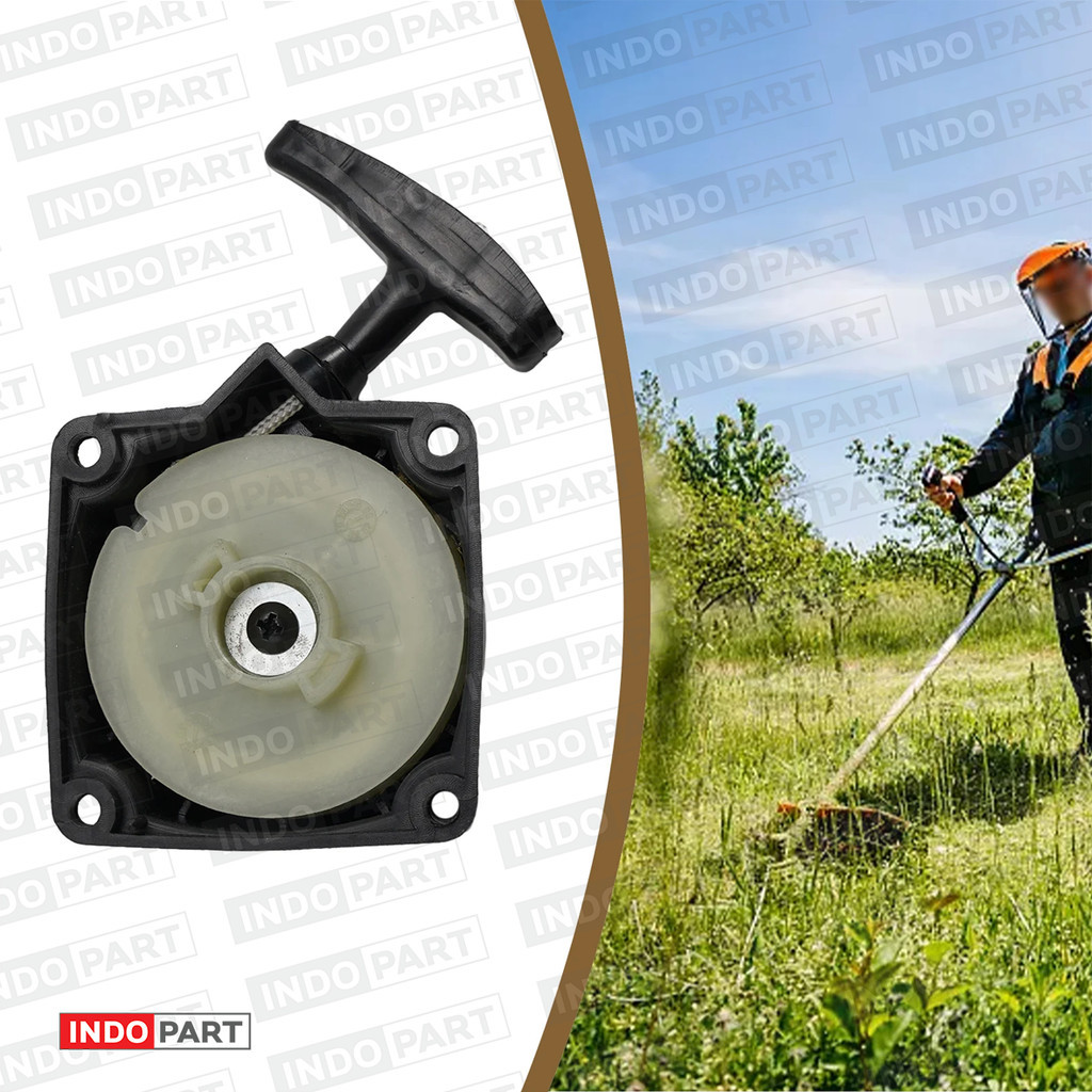 Recoil Starter BG 338 Tarikan Engkol Mesin Potong Rumput BG338