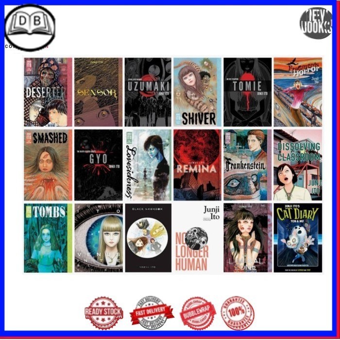 junji ito manga (English)