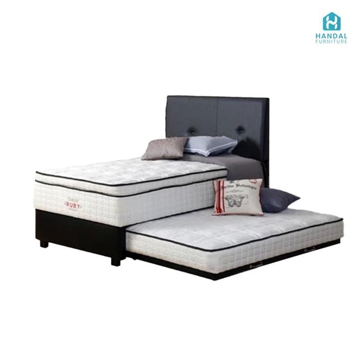 Guhdo Set Kasur Spring Bed 2in1 Ruby Dream HB Bravo 160 x 200