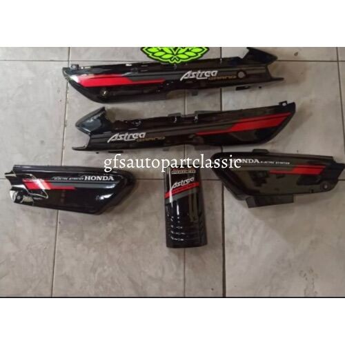 cover body astrea grand bulus body grand bulus bodi astrea grand bulus silver merah
