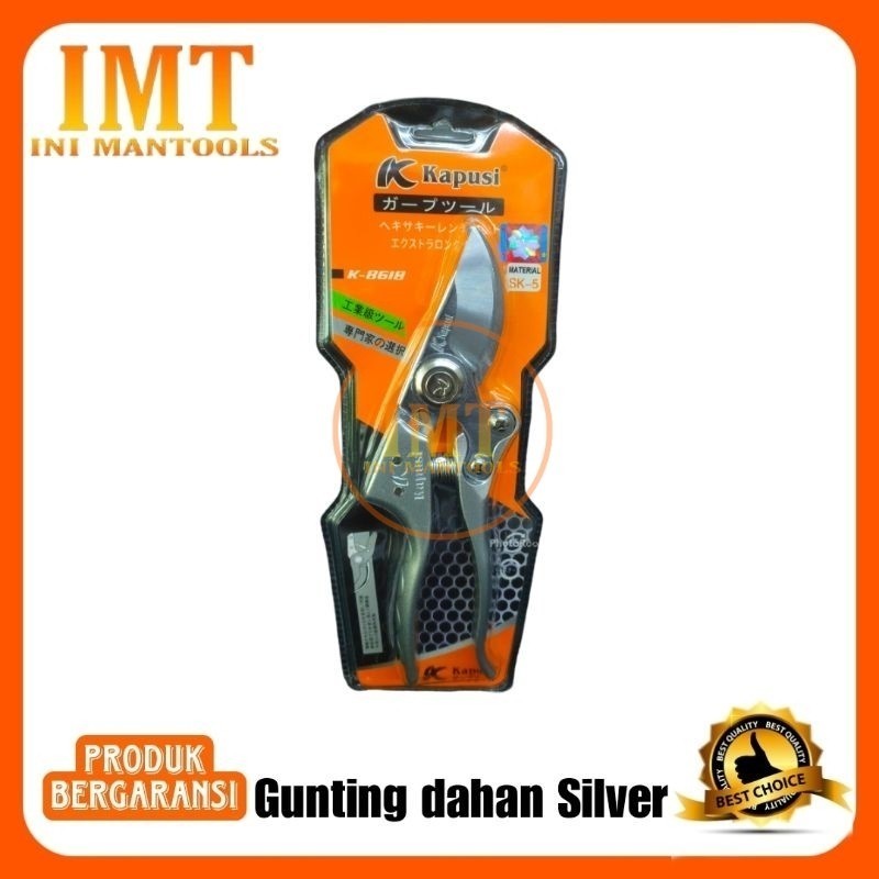Kapusi Gunting Dahan Silver SK-5 100% Original JAPAN TECNOLOGI K-8618