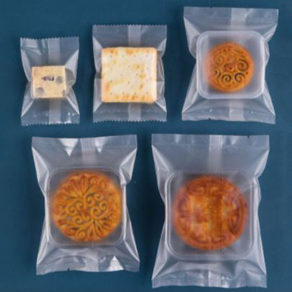 Tas Selofan Kue 100pcs Cokelat untuk Pesta Pernikahan Tas Buka Atas