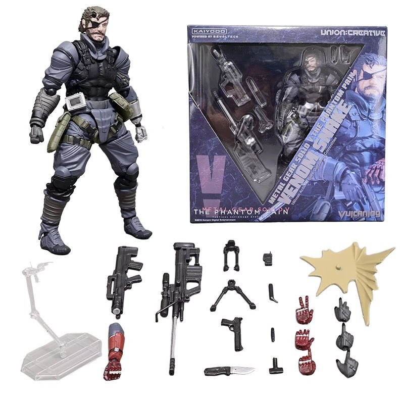 SHF Snake Metal Gear Solid V The Phantom Pain Action Figure Raiden Snake Eater Ex Metal Gear Rise Co