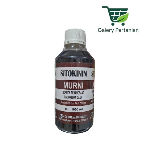 Sitokinin Murni 1 Liter Pupuk Cair Hormon Vegetatif Berkualitas Tinggi. Sitokinin