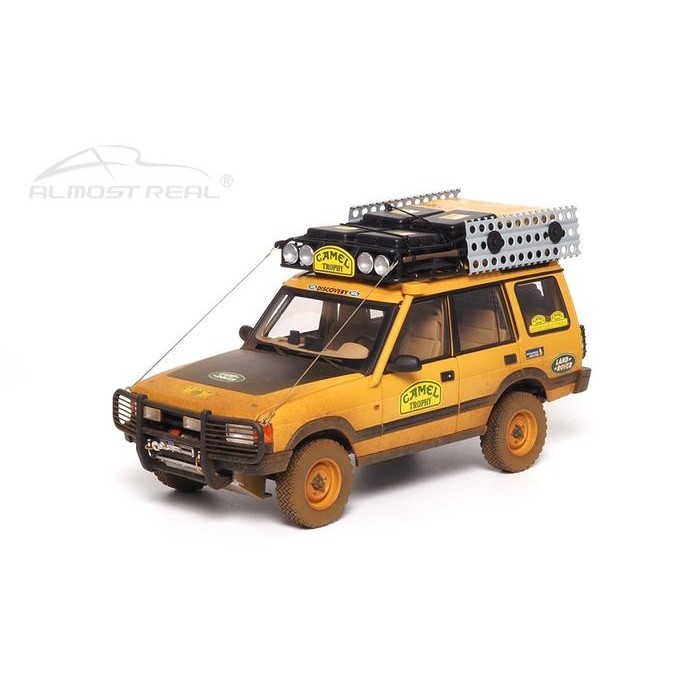 1/18 ALMOST REAL LAND ROVER DISCOVERY CAMEL TROPHY DIRTY VERSION