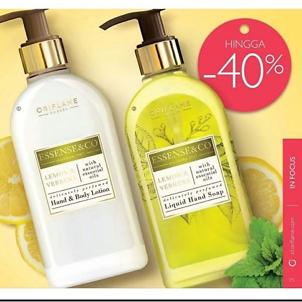 essense & co lemon verbena hand body lotion