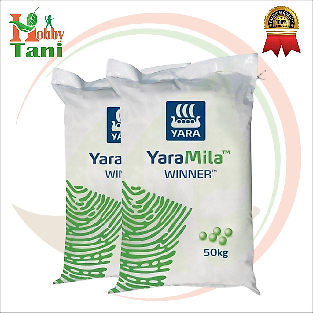 Pupuk NPK YaraMila 15 09 20 S Winner Winer 50 Kg Kemasan Pabrik Plus Magnesium Sulfur Boron TE