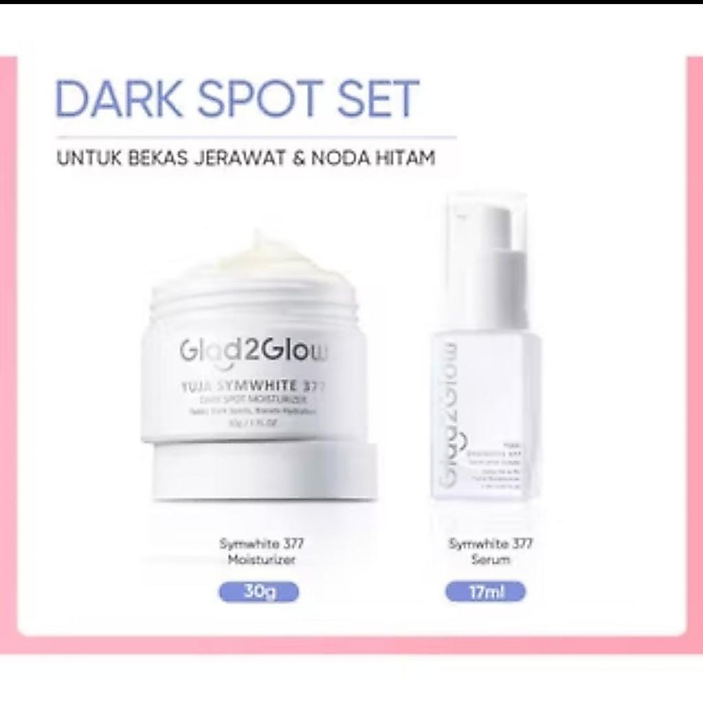 GLAD2GLOW G2G Paket Set Bundle 2 PCS