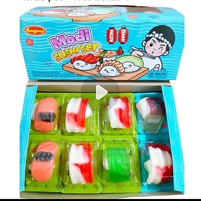 RANJANI MODI SUSHI CANDY SET ISI 24 PCS