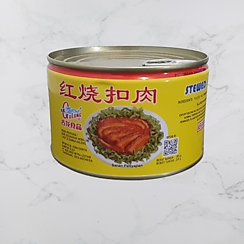 Gulong SAMCAN Stewed Pork Slice 383 gr Kaleng Daging Babi Samcan / Sangjit Seserahan