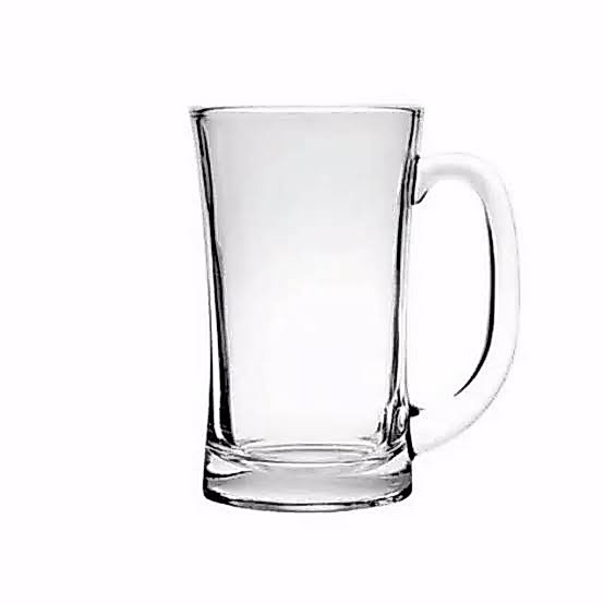 Gelas Kaca Beling Bening Gagang Kedaung U33 Kapasitas 400ML Gelas Minum Saji Teh Ocha Lemon Tea Kopi