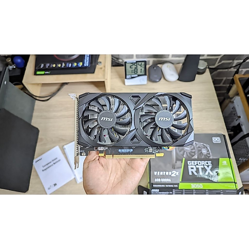 MSI RTX 3050 VENTUS 2X E 6G OC Expired Januari 2029 Almost BrandNew