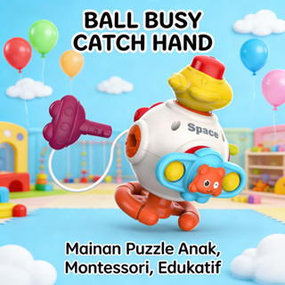 BALL BUSY CATCH Cube HAND Montessori PUZZLE Box HAND PUZZLE BUSY Cube Montessori HAND CATCH BALL
