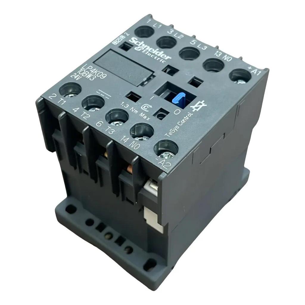 LP4K0910BW3 contactor  3P  AC3  440 V 9 A  1 NO aux  24 V DC coil